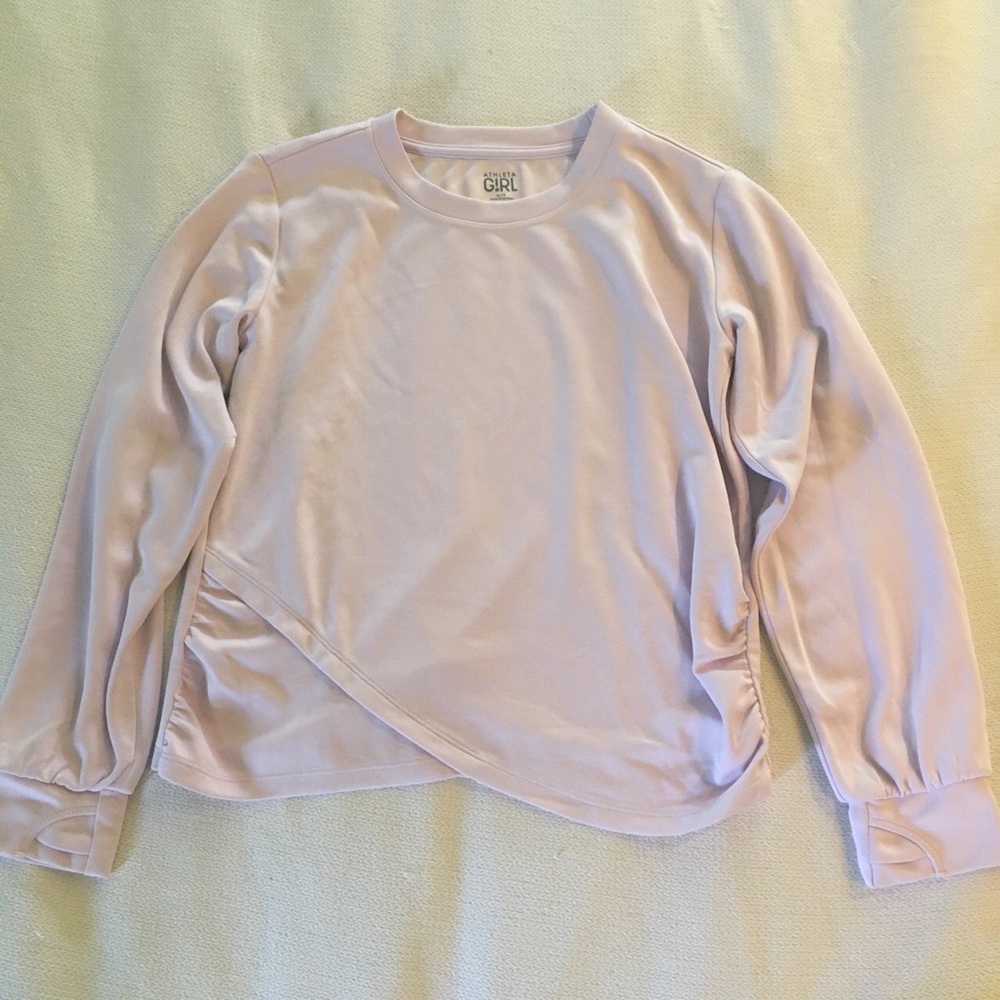 Pink girls long sleeve shirt